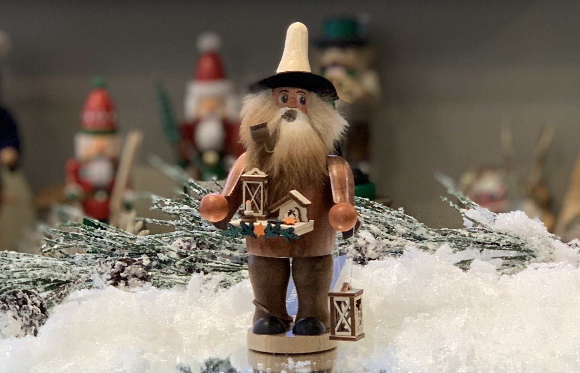 Christmas German Incense Smokers by Timothy De Clue Collection
