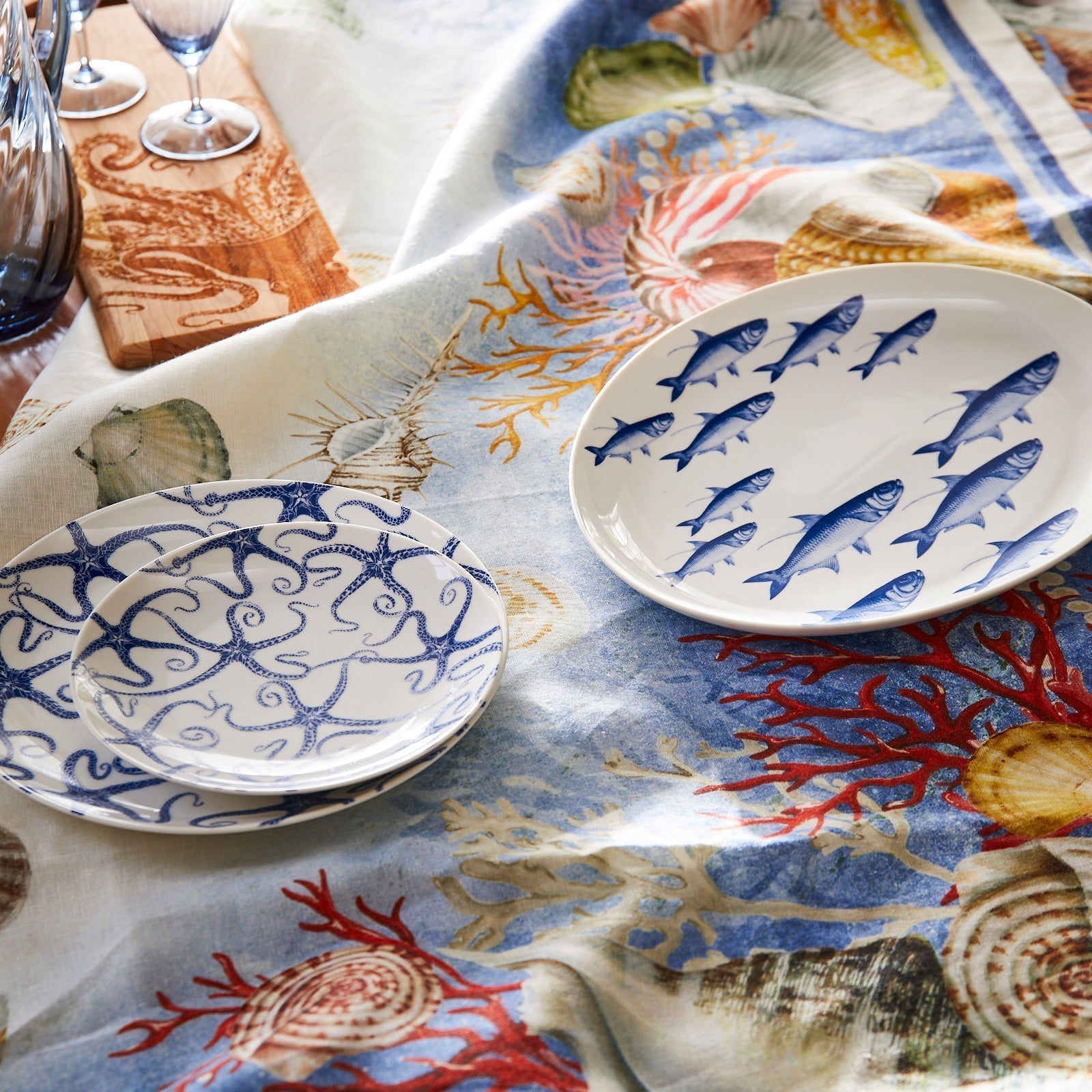 Starfish Coupe Salad Plate