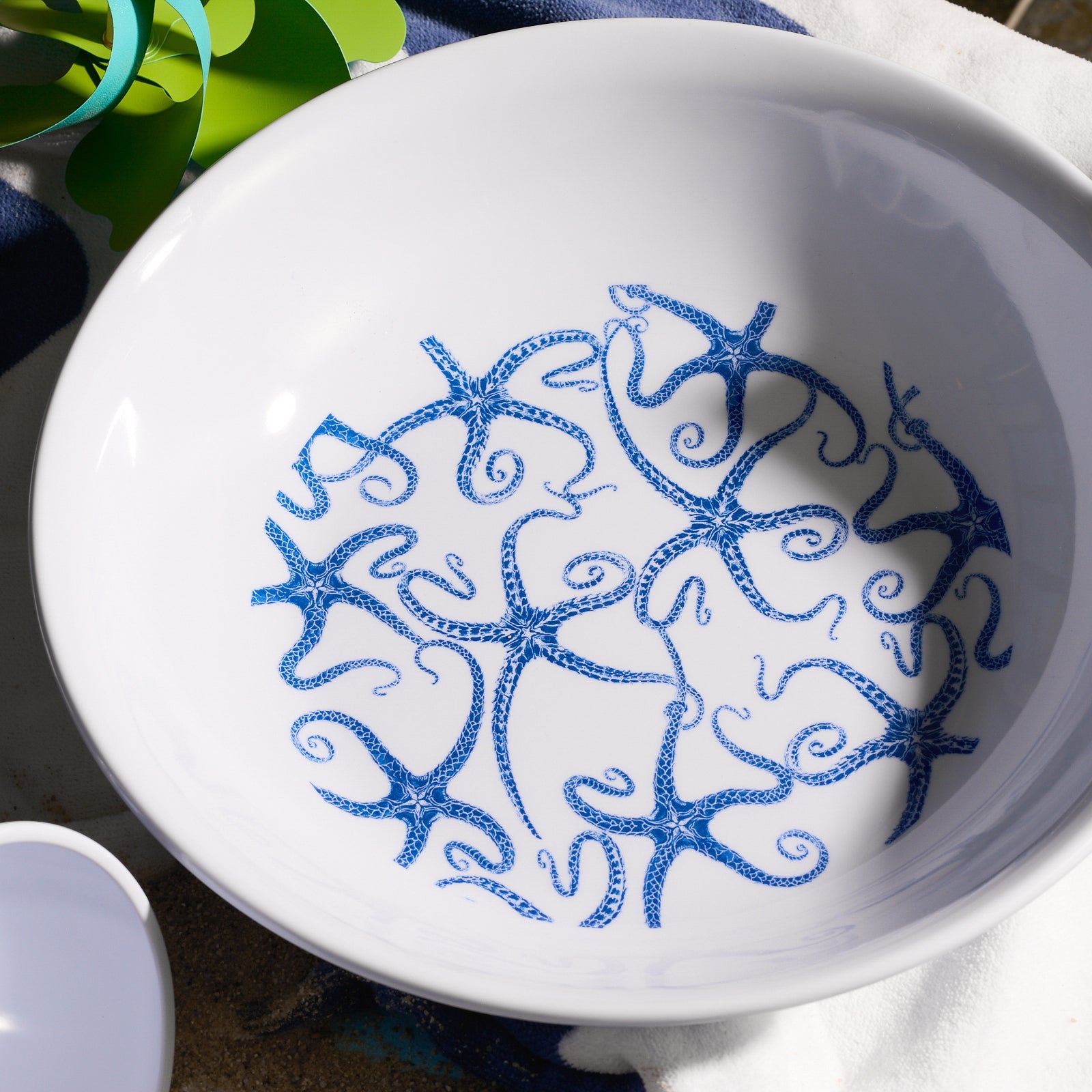 Starfish Melamine Serving Bowl