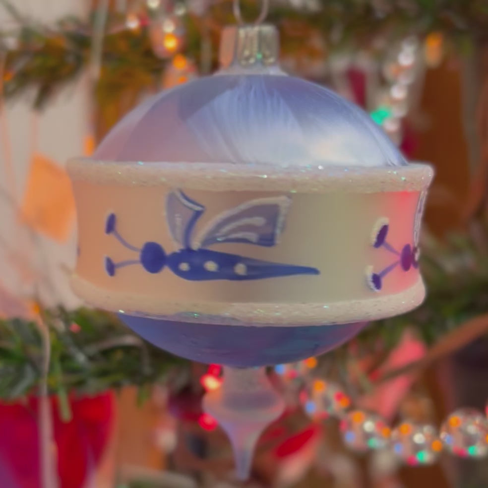 Tammie's Flight 3.25 in Drop- Antik Baubles Exclusive Christmas Ornament