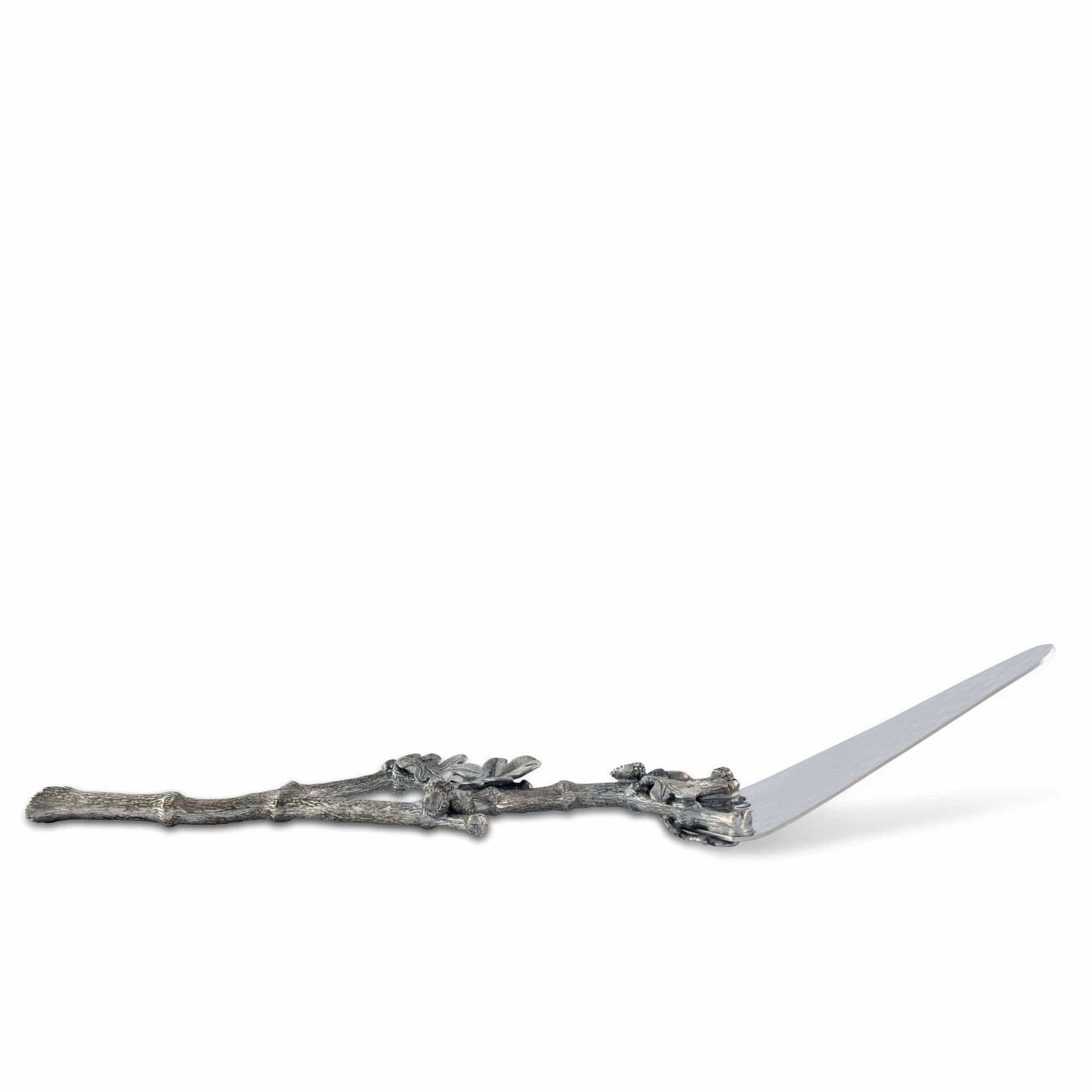 Acorn & Oak Leaf Handle Pie Server