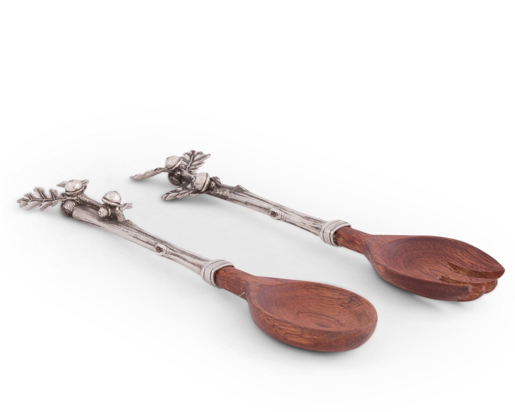 Acorn & Oak Leaf Salad Server Set