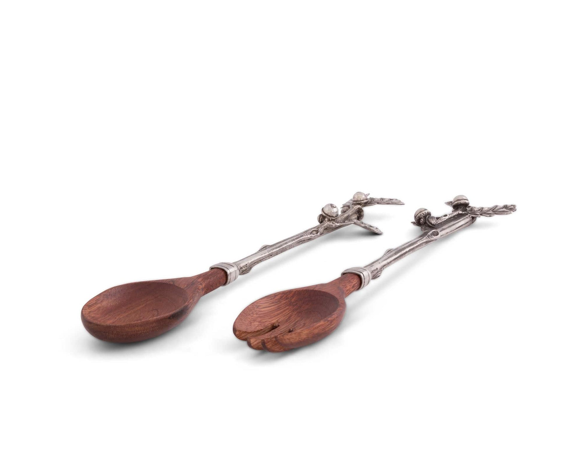 Acorn & Oak Leaf Salad Server Set
