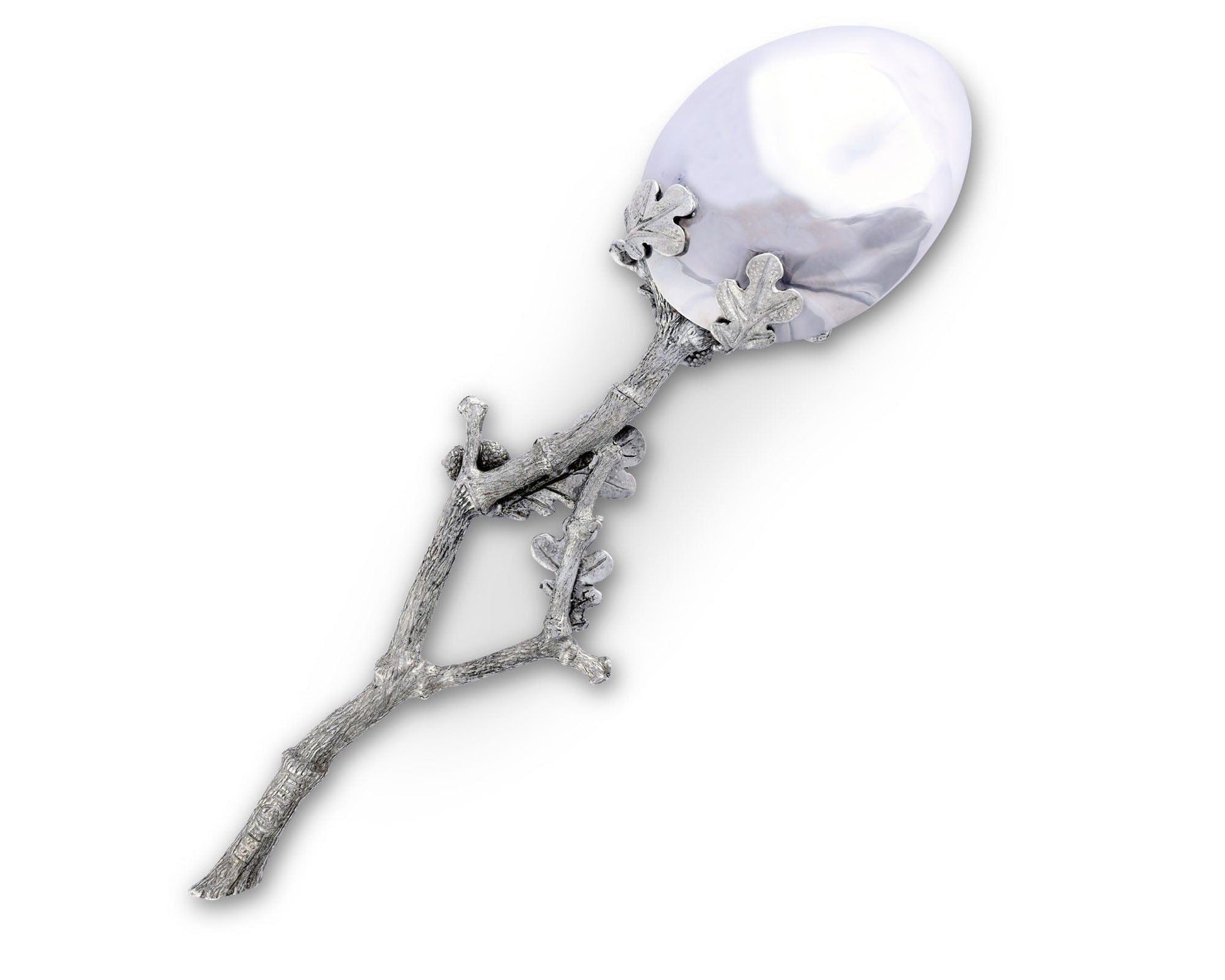 Acorn & Oak Leaf Serving Spoon