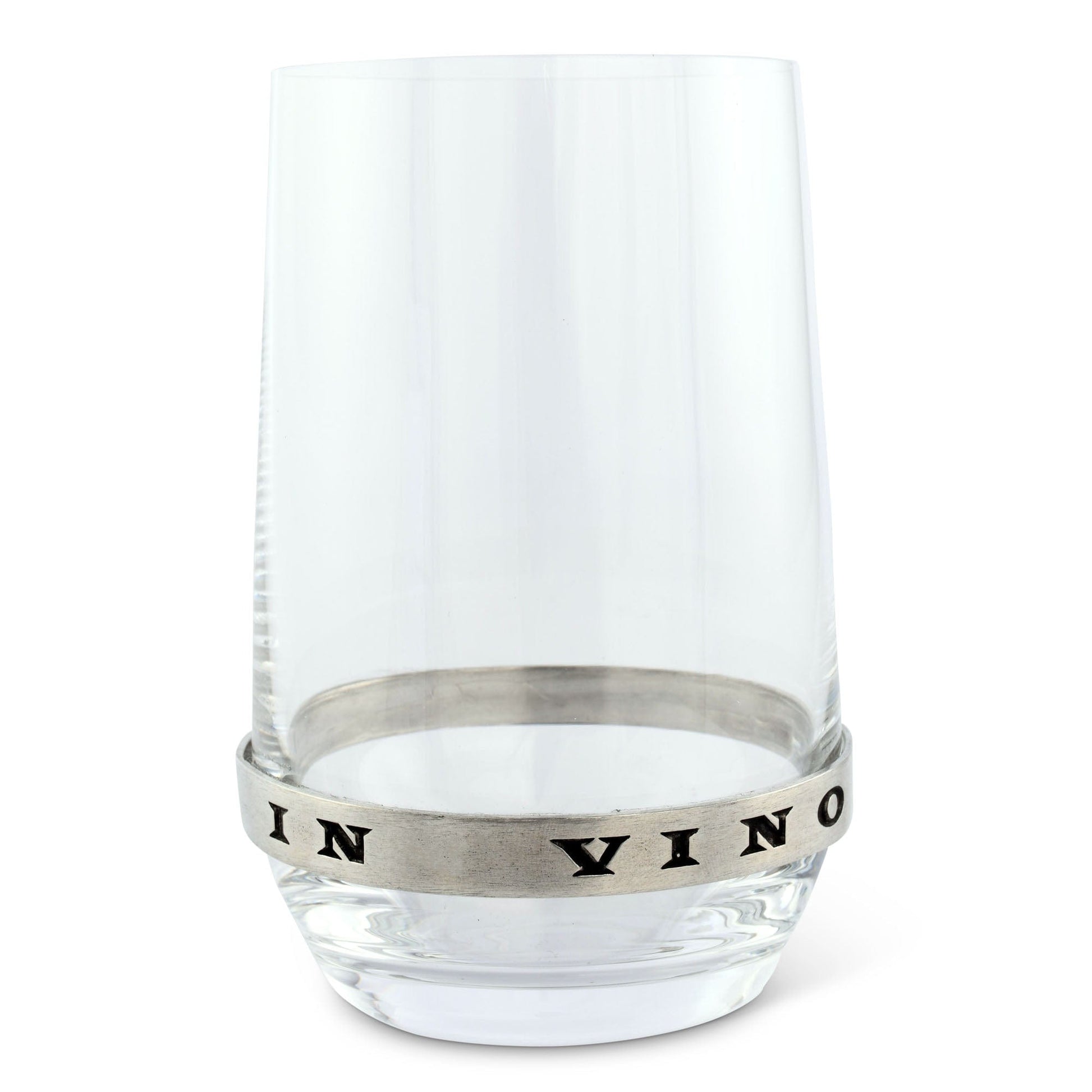 In Vino Veritas Stemless White Wine Glass