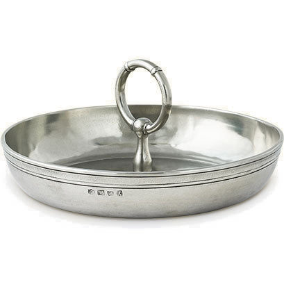 Pewter Festa Dish with Handle