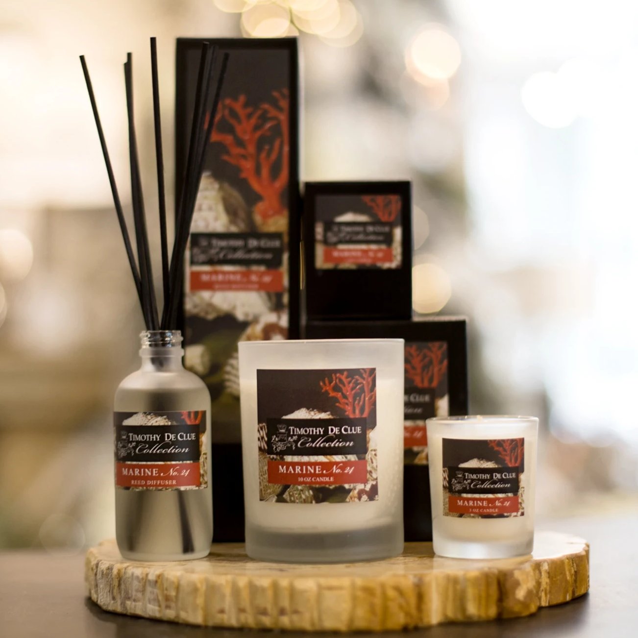 Marine Reed Diffuser Exclusive Home Scent By Timothy De Clue Collection