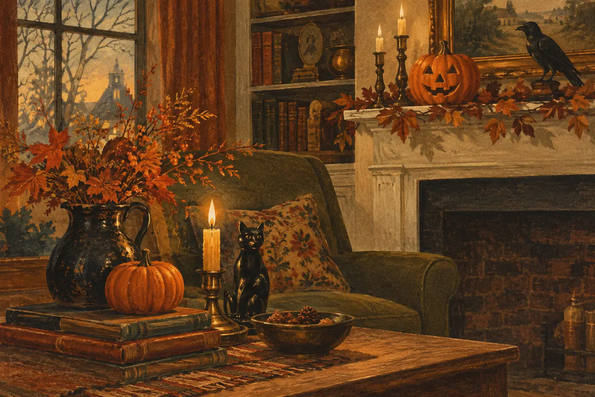 Halloween Decor That Feels Collected, Not Costume