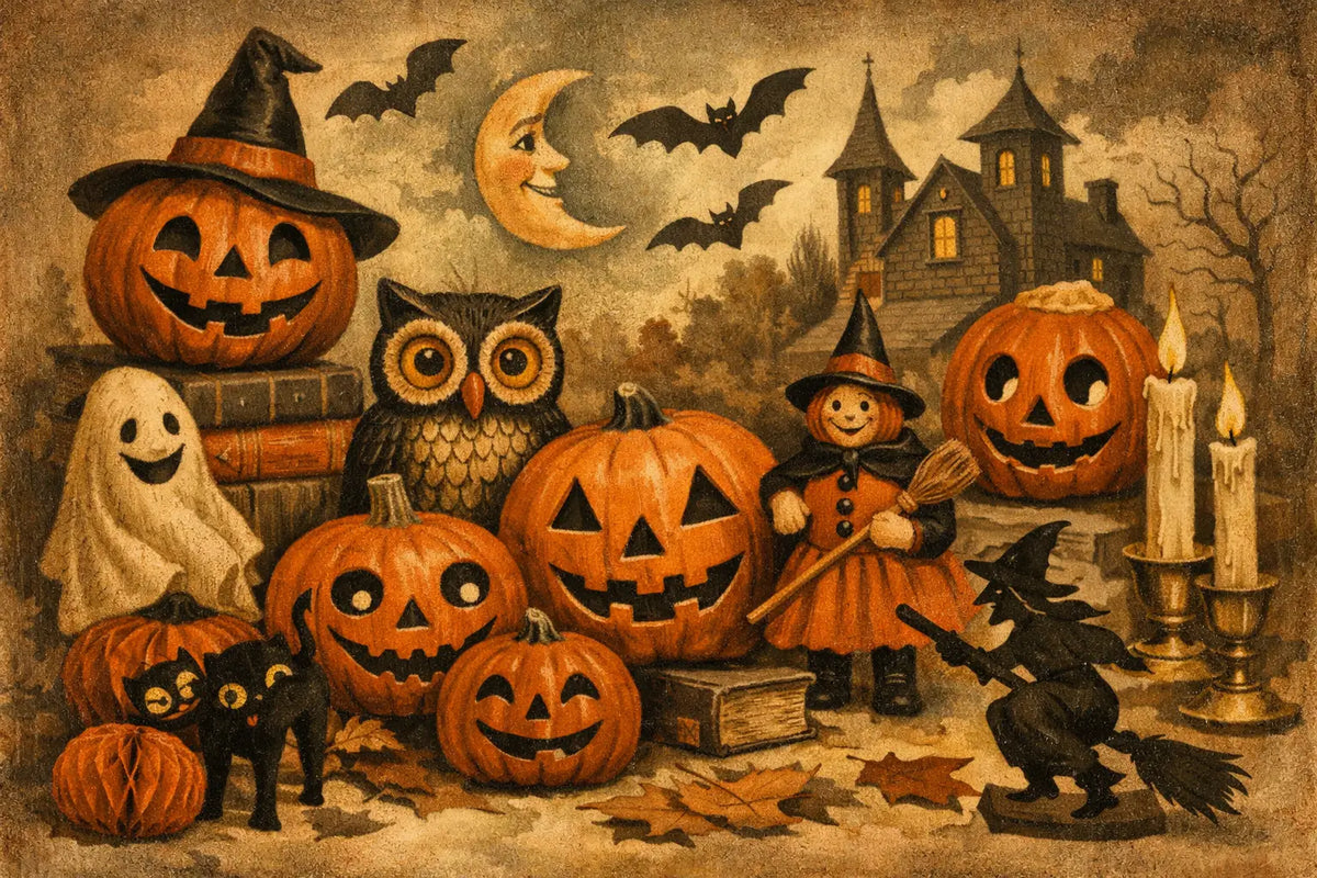Retro Halloween Decorations That Feel Collected