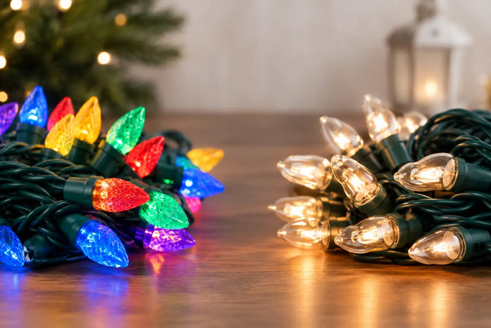 LED Versus Incandescent Holiday Lights Compared