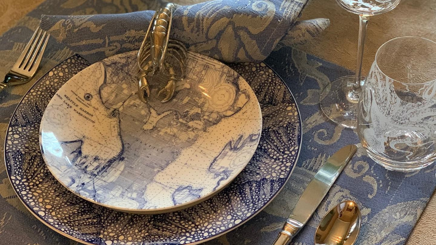 Lucy Octopus Kraken Barware Timothy De Clue Collection