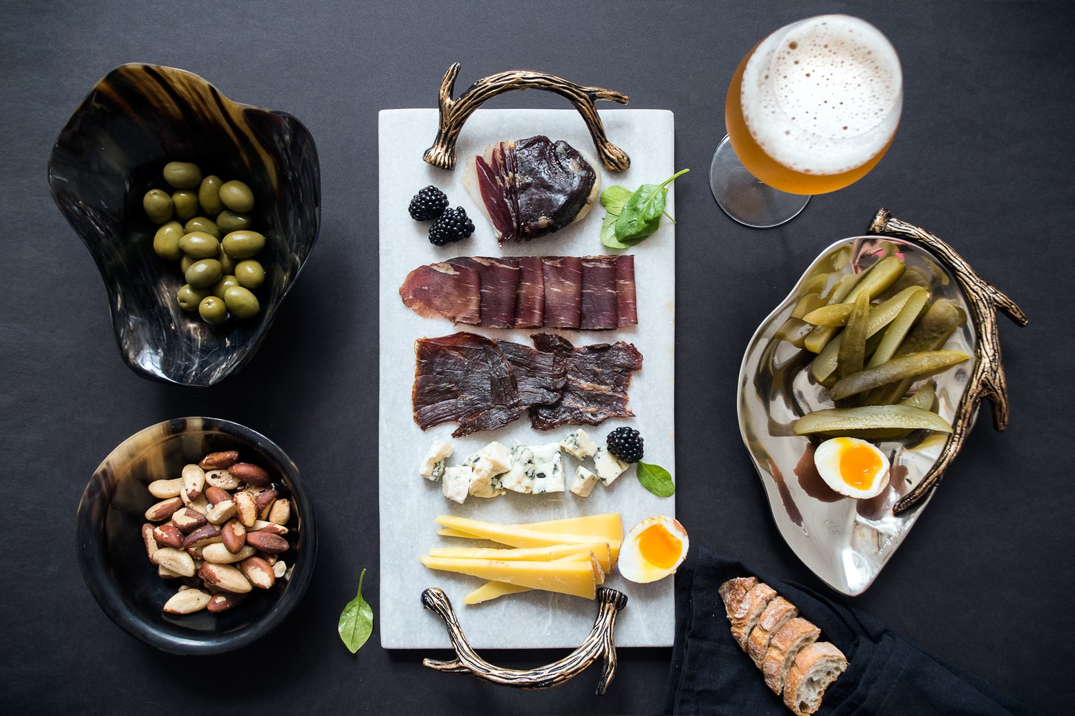 Charcuterie + Wine and Cheese