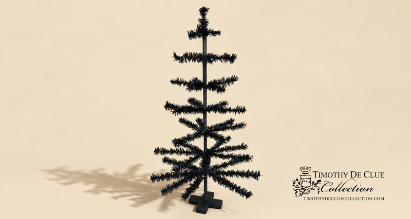 Black feather tree