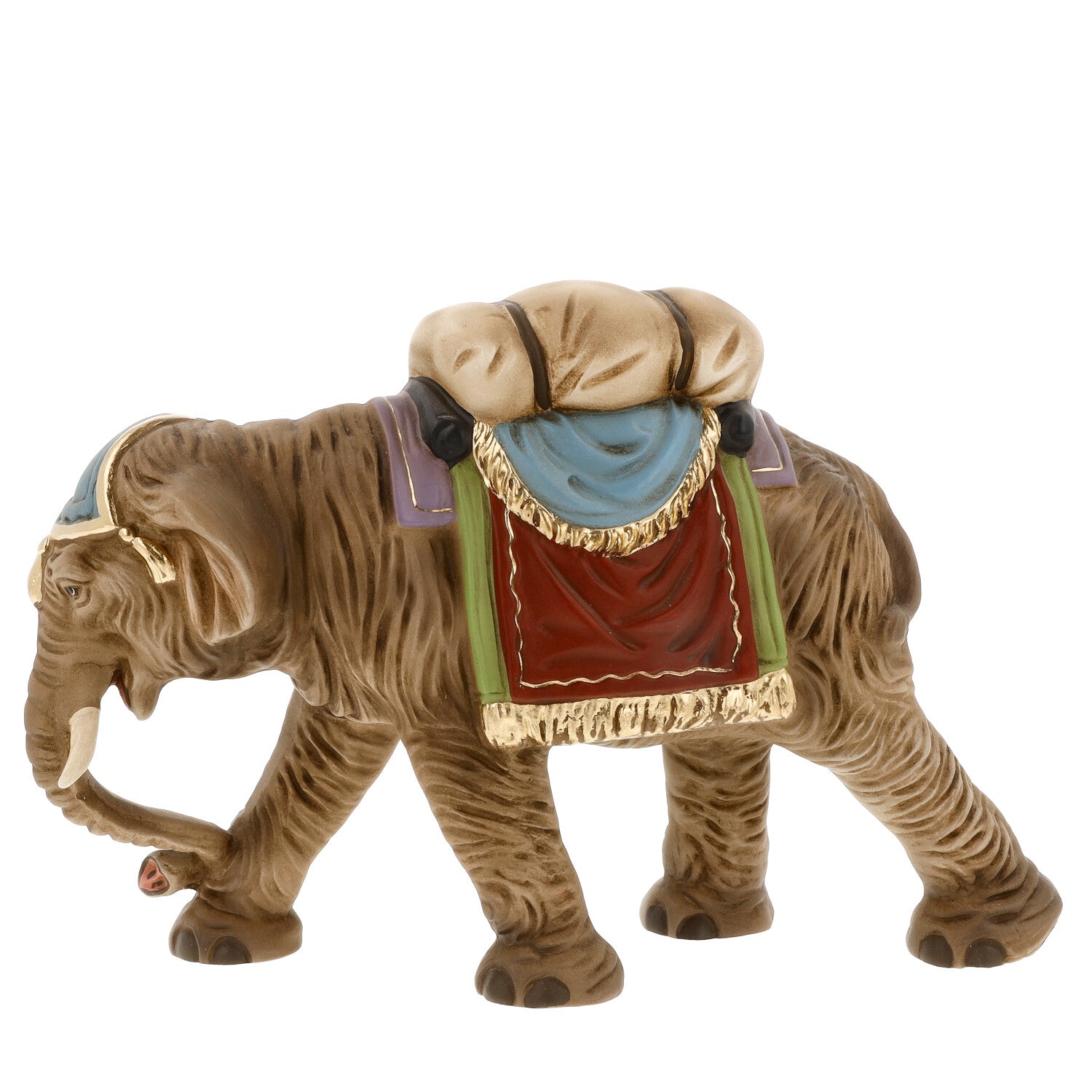 Vintage Inspired Elephant with luggage, scale to 4.5-4.75 in. figures