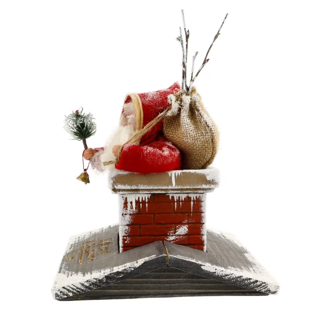 Here Comes Santa- German Paper Mache Christmas Collection