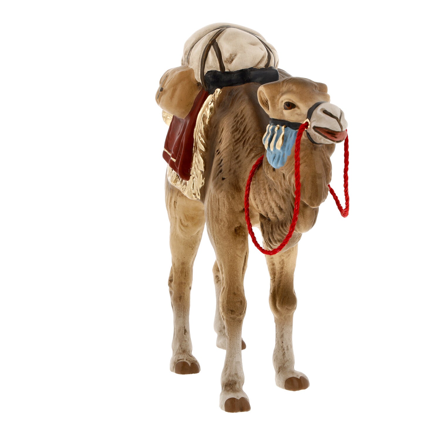 Vintage Inspired Camel Standing with luggage, scale to 4.5-4.75 in. figures Marolin Made in Germany/  Nativity