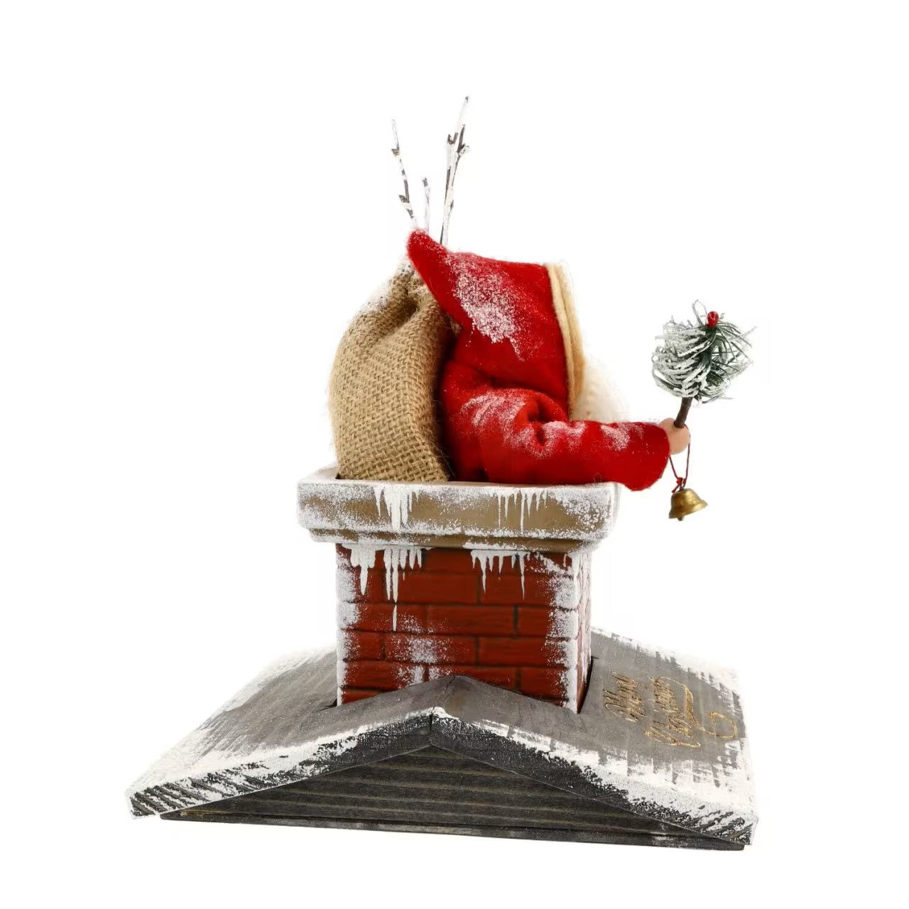 Here Comes Santa- German Paper Mache Christmas Collection