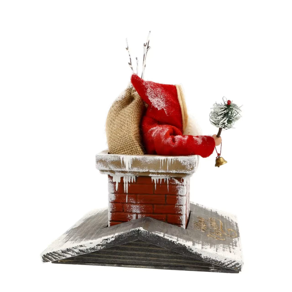 Here Comes Santa- German Paper Mache Christmas Collection