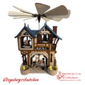 Erzgebirgsstubchen Factory Pyramiden Spinner 806 - German Christmas Collection