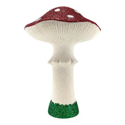 Ino Schaller Large Red and White Toadstool Mushroom Figurine