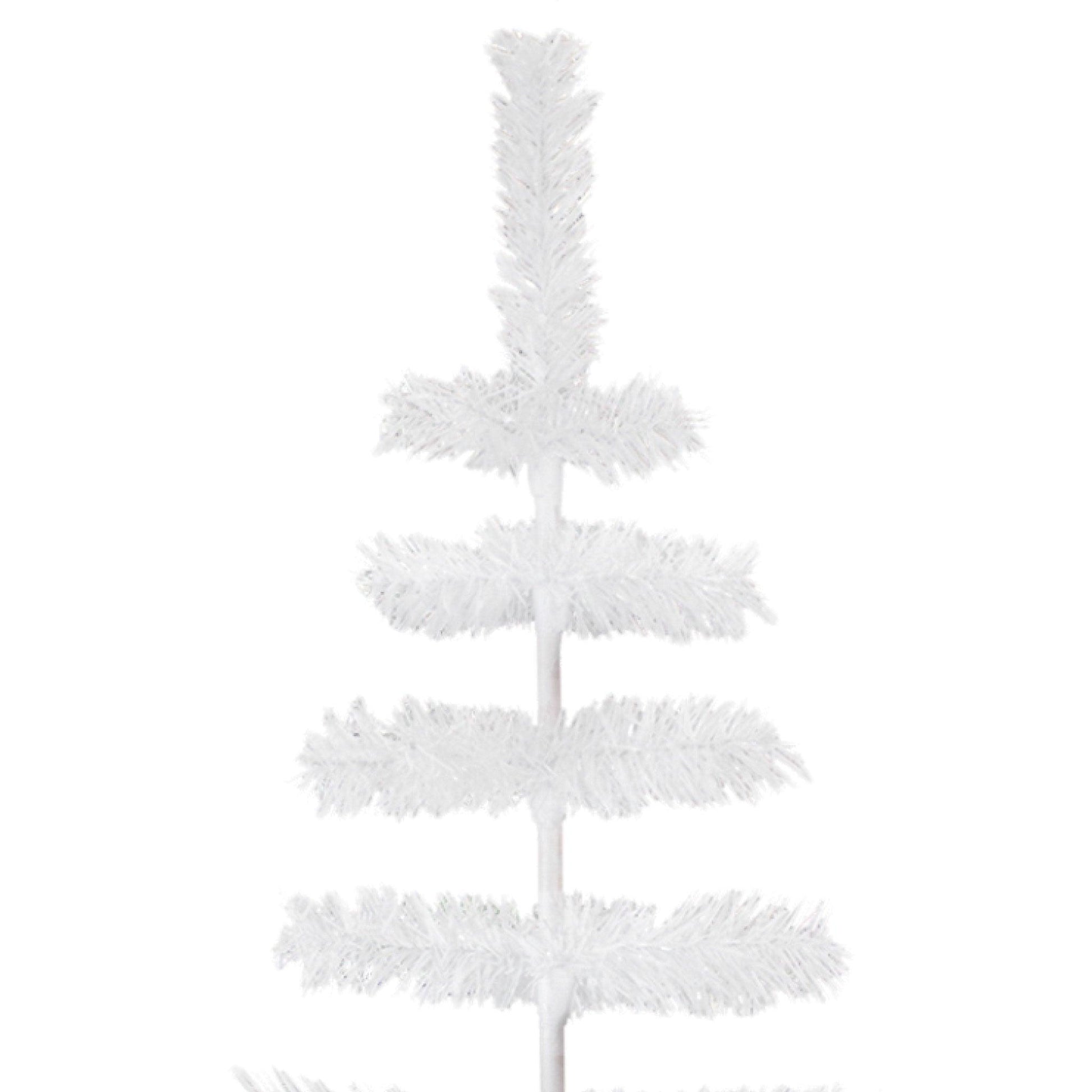 White Tinsel Christmas Tree