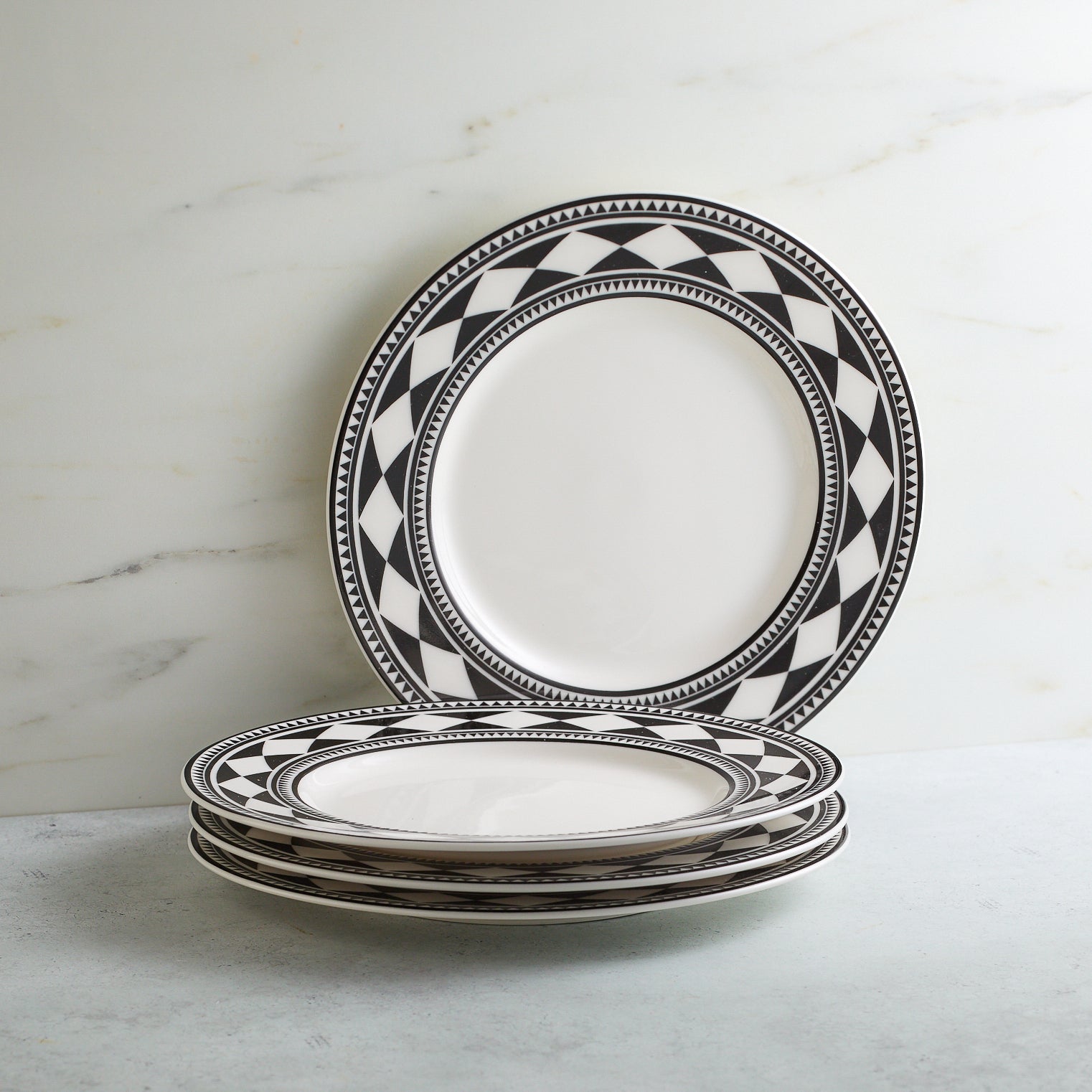 Fez Rimmed Salad Plate
