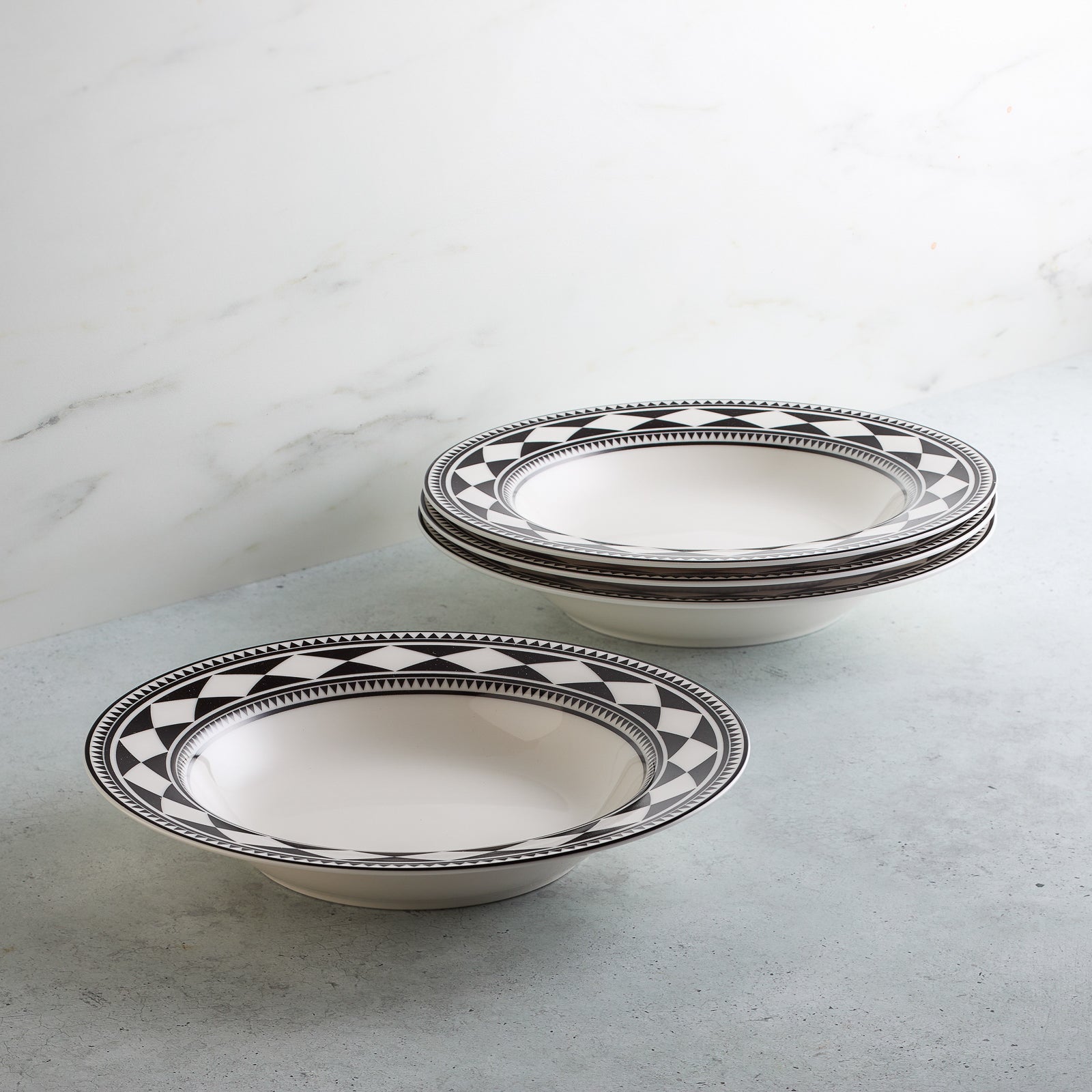 Fez Rimmed Soup Bowl