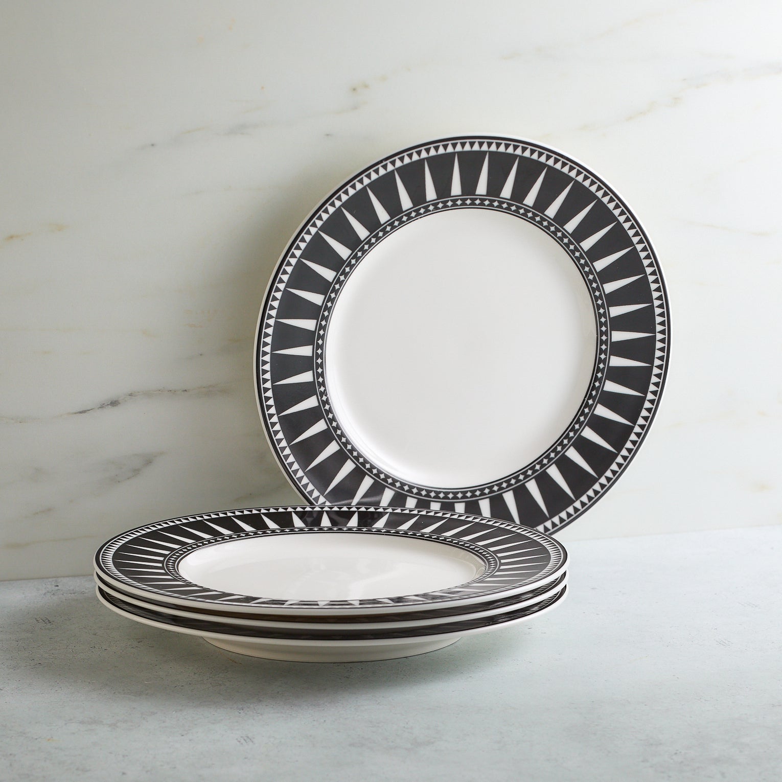 Marrakech Rimmed Salad Plate
