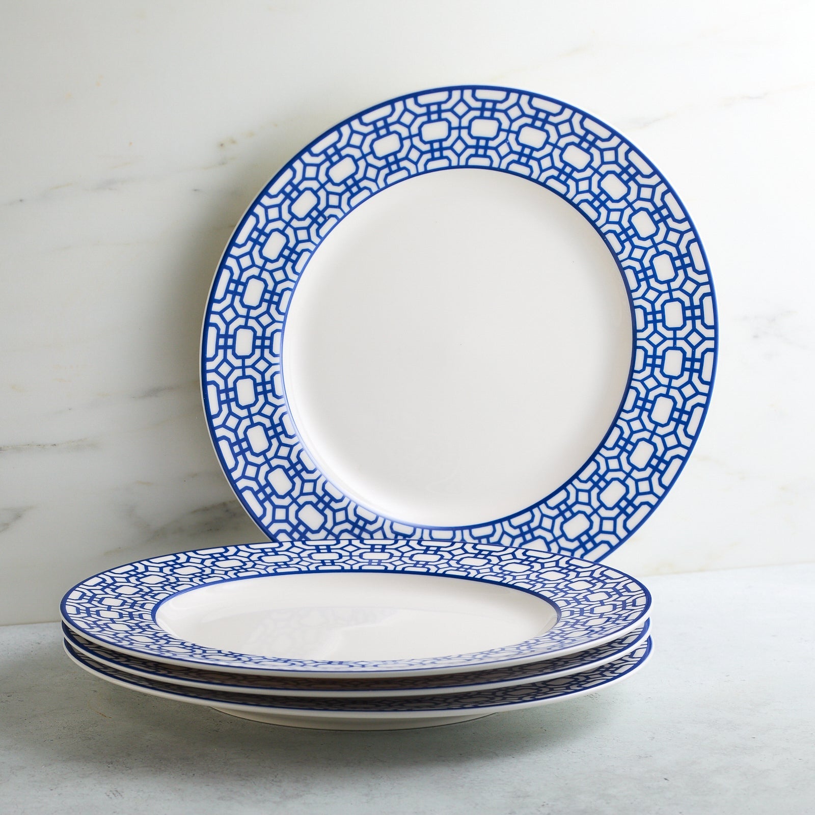 Newport Garden Gate Rimmed Dinner Plate