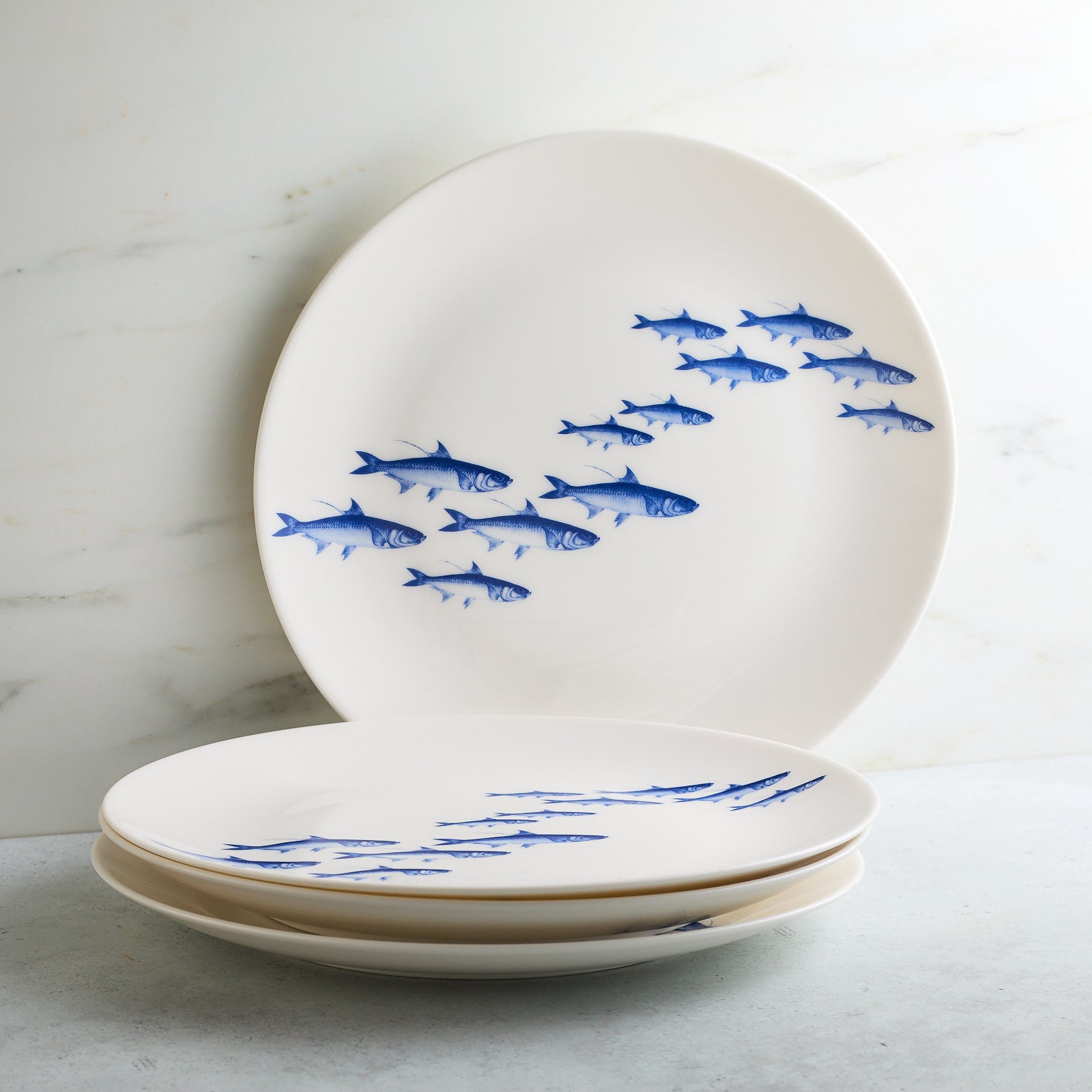 School of Fish Coupe Dinner Plate