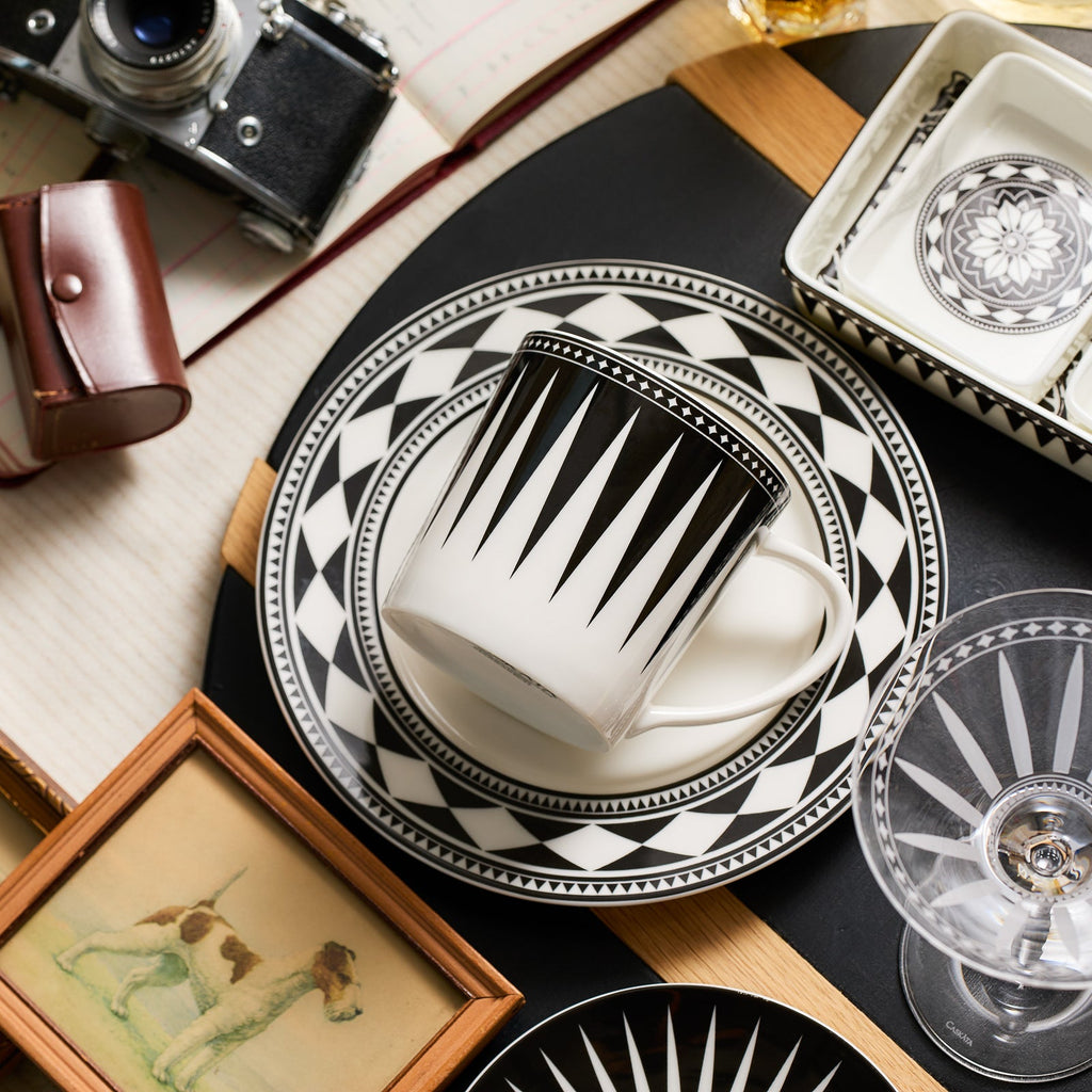 Fez Rimmed Salad Plate