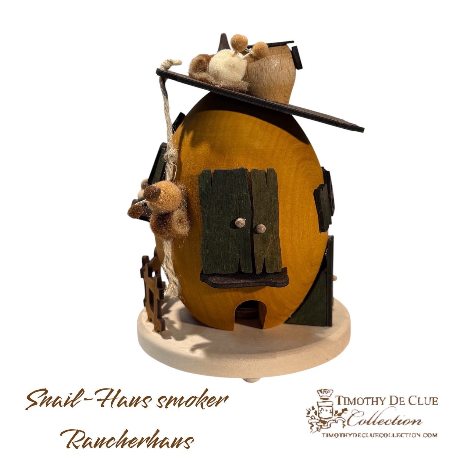 Snail-Haus Smoker Raucherhaus -German Christmas Collection