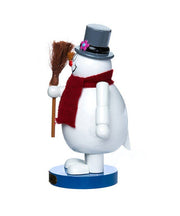 10" FROSTY THE SNOWMAN NUTCRACKER WOOD