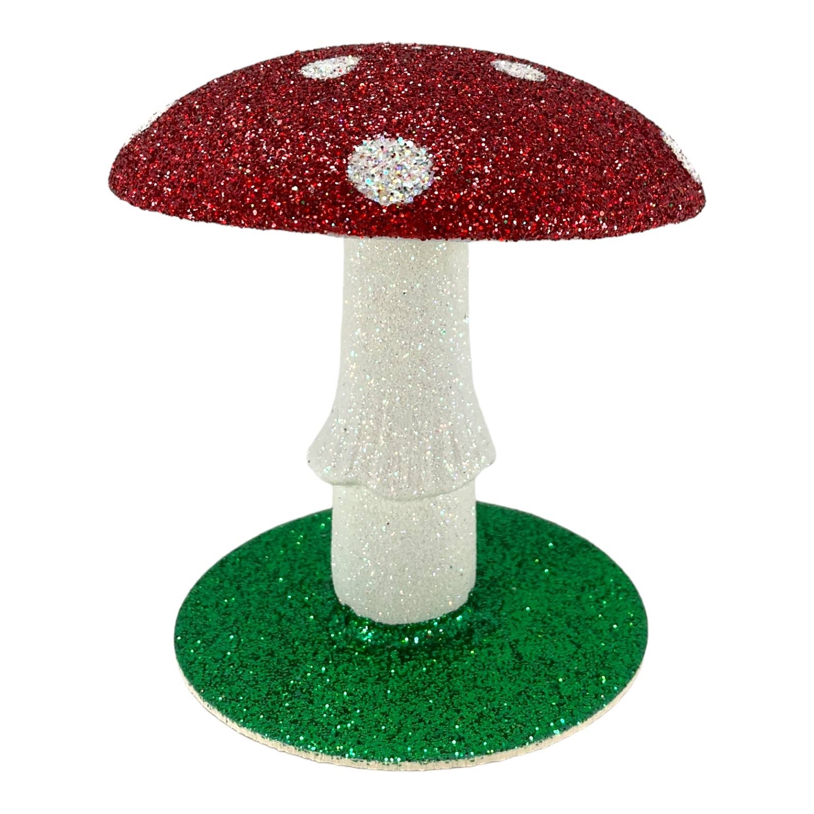 Ino Schaller Small Red and White Toadstool Mushroom Figurine