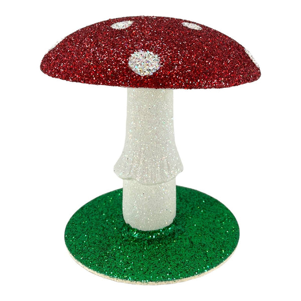 Ino Schaller Small Red and White Toadstool Mushroom Figurine