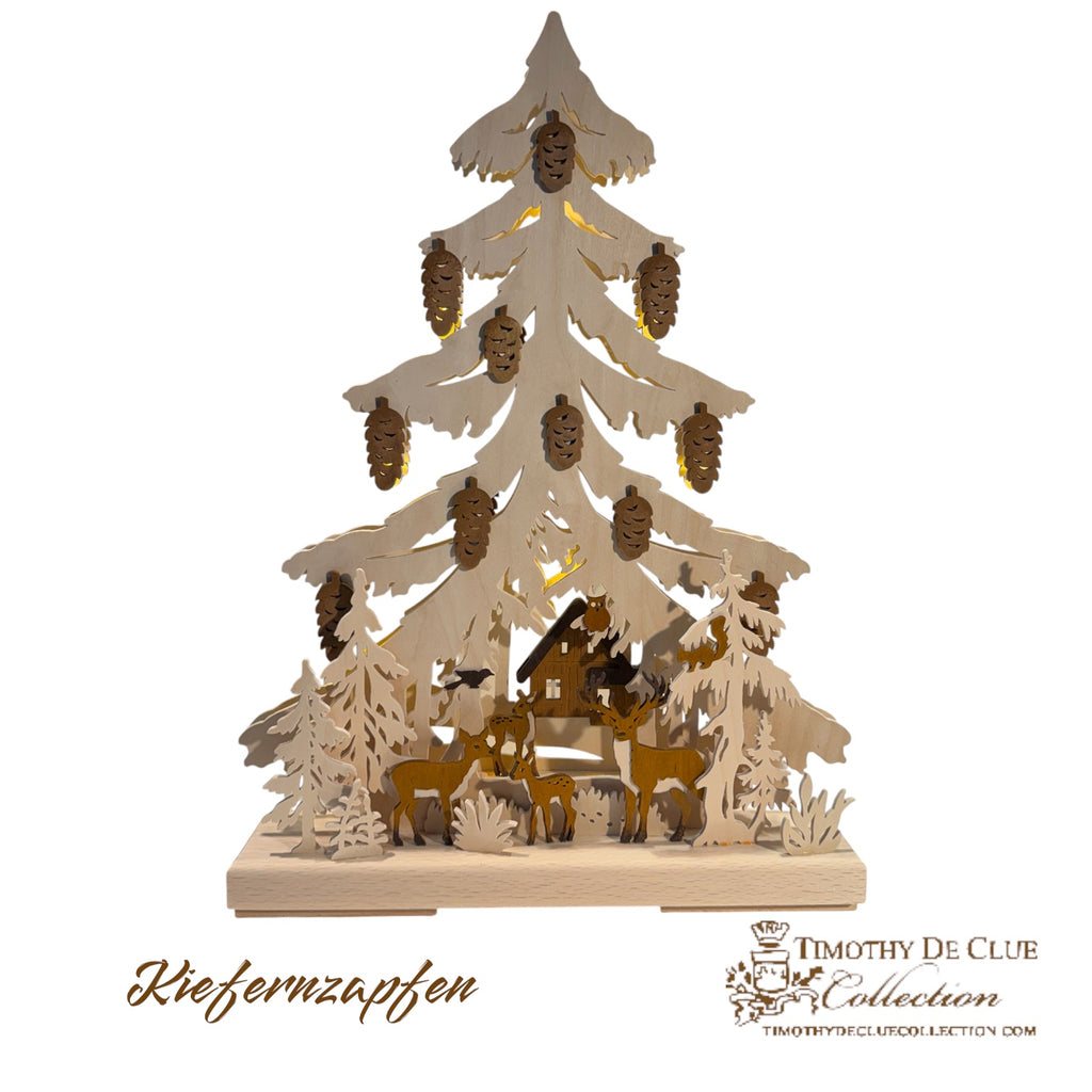 Erzgebirgswald Schwibbogen -German Christmas Collection