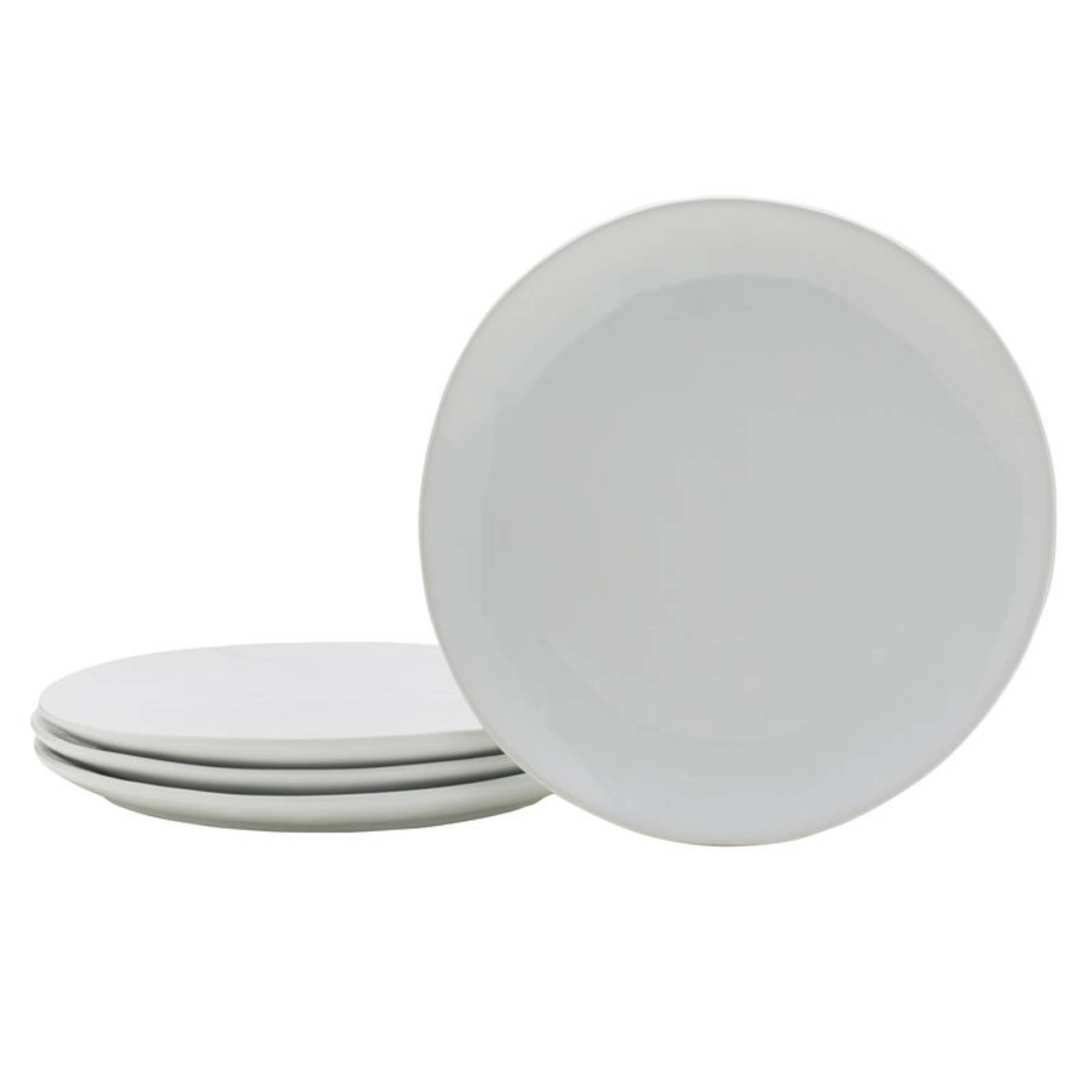 Everyday White Organic Salad Plate S4 Timothy De clue Collection