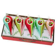 Holiday Glass Ornament – FESTIVE FETE COUNT 5" REFLECTOR