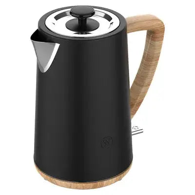 1.7 L Electric Kettle - Black, Faux Wood Series, Water Tea