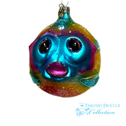 One Fish, Round Fish- German Glass Ornament Christmas Collection