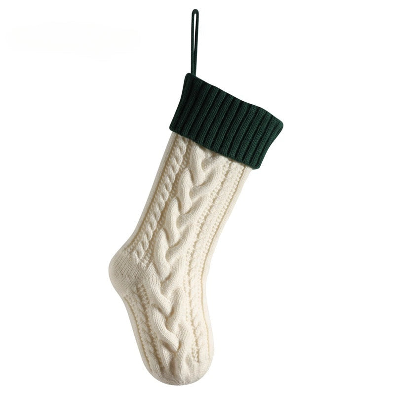 Cable Knit Christmas Stocking