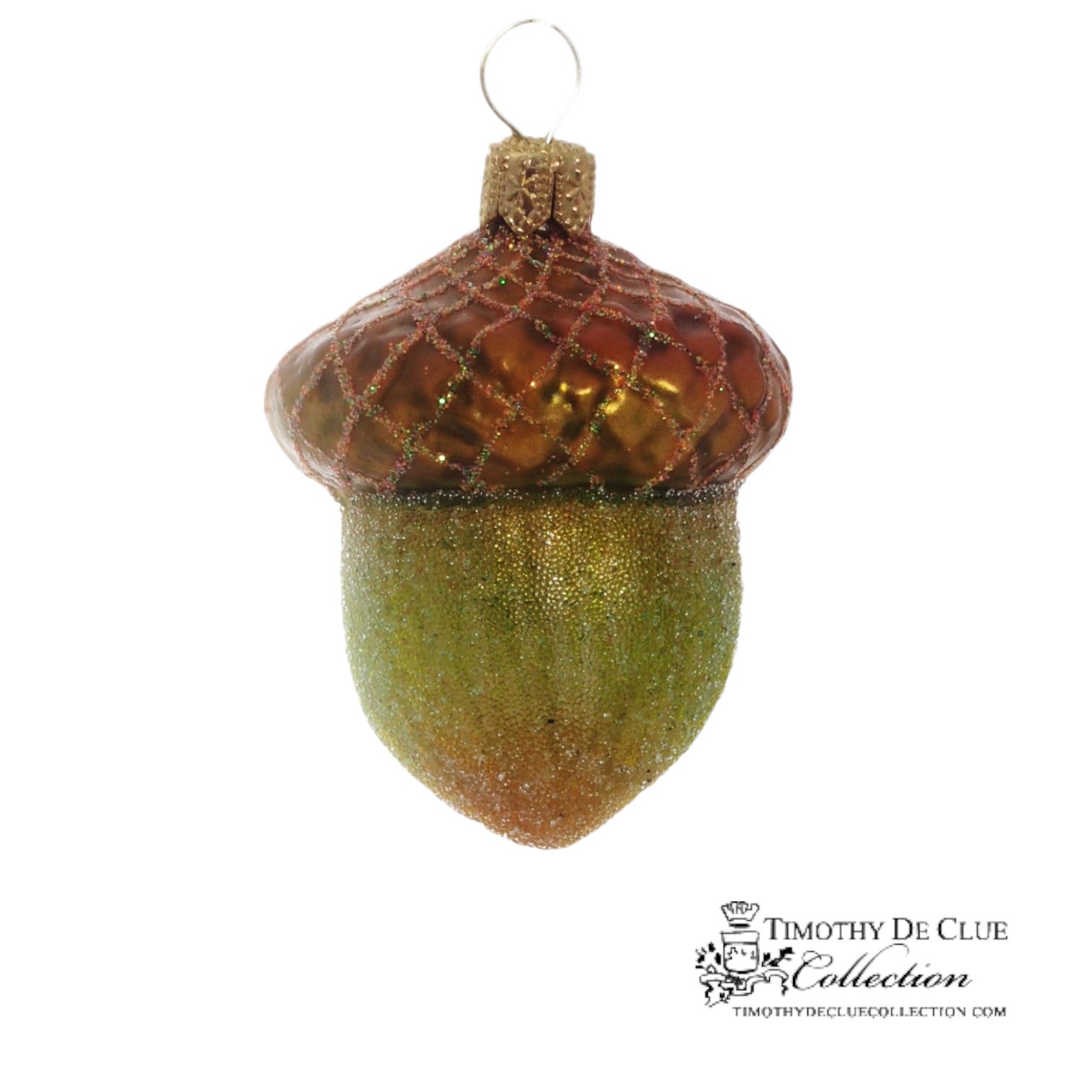 PNW Gold +Green Acorn -TDC Woodland Christmas Collection