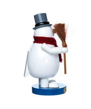 10" FROSTY THE SNOWMAN NUTCRACKER WOOD