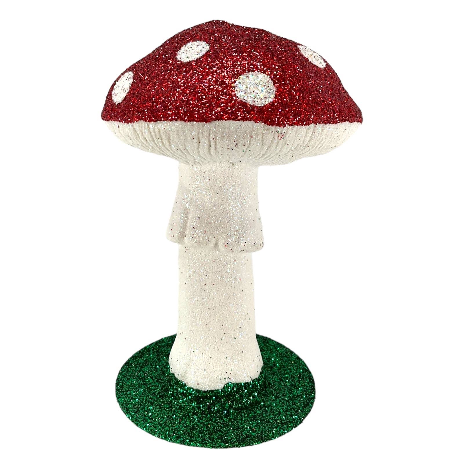 Ino Schaller Small Red and White Toadstool Mushroom Figurine