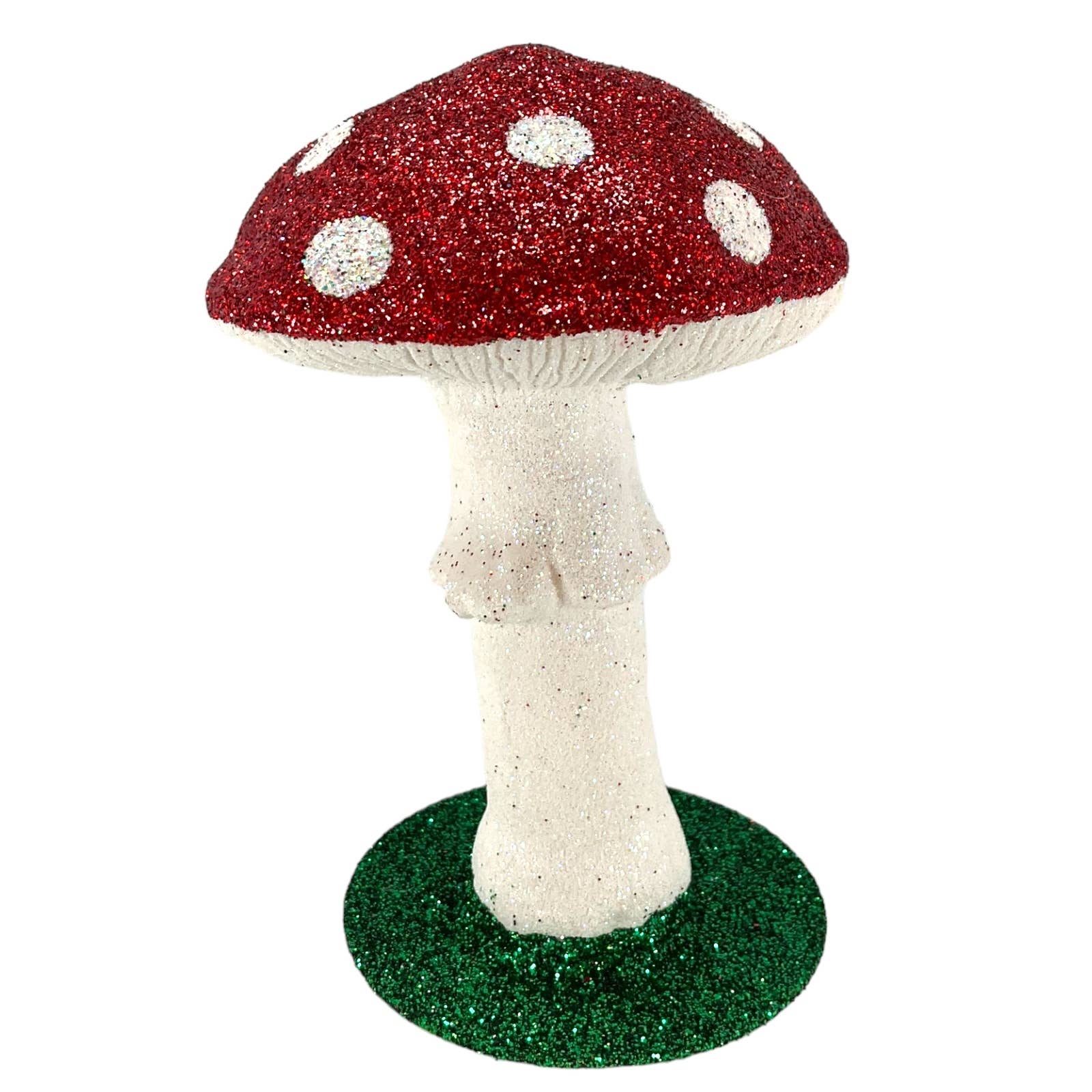 Ino Schaller Small Red and White Toadstool Mushroom Figurine