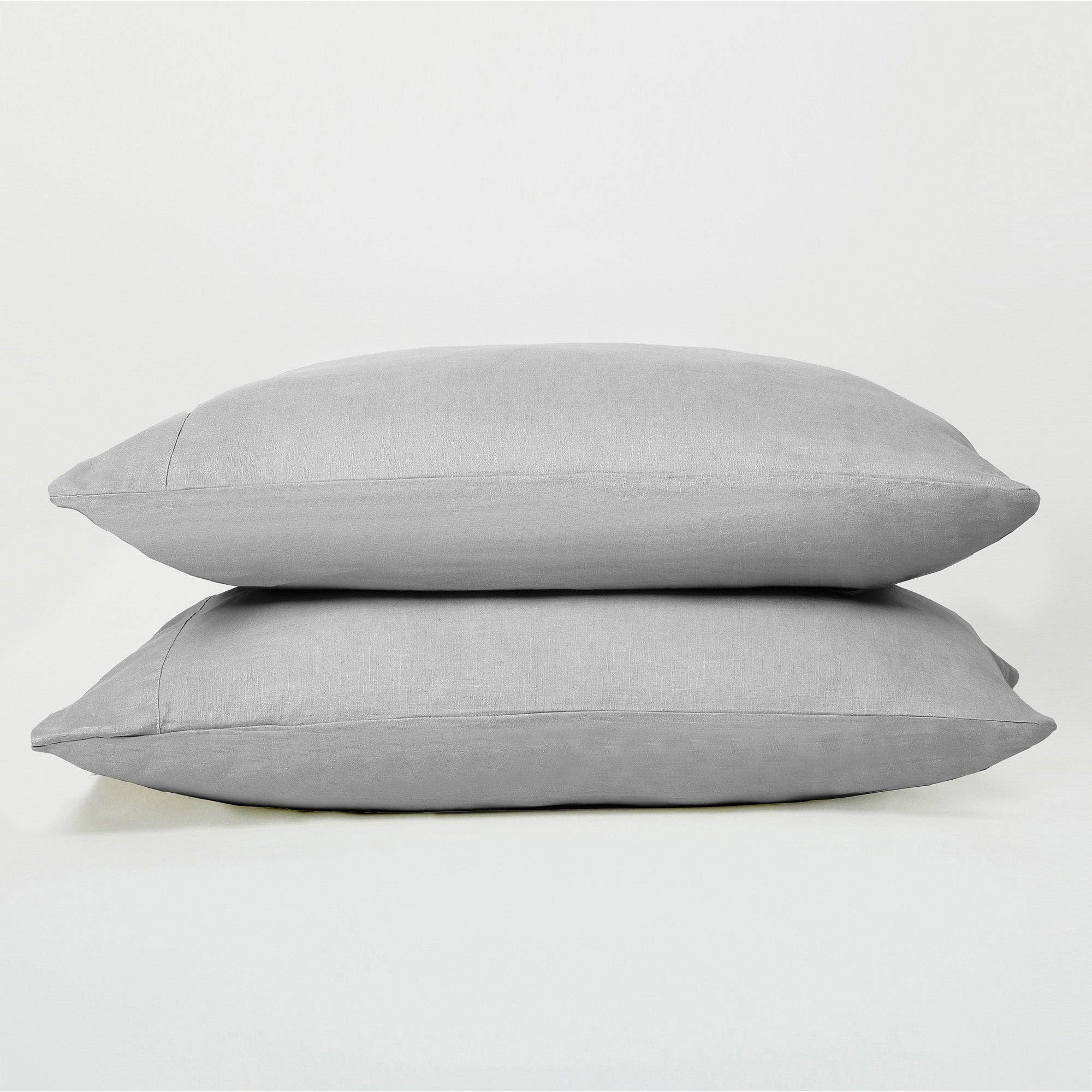 French Linen Luxeweave Pillowcase Set - Dove