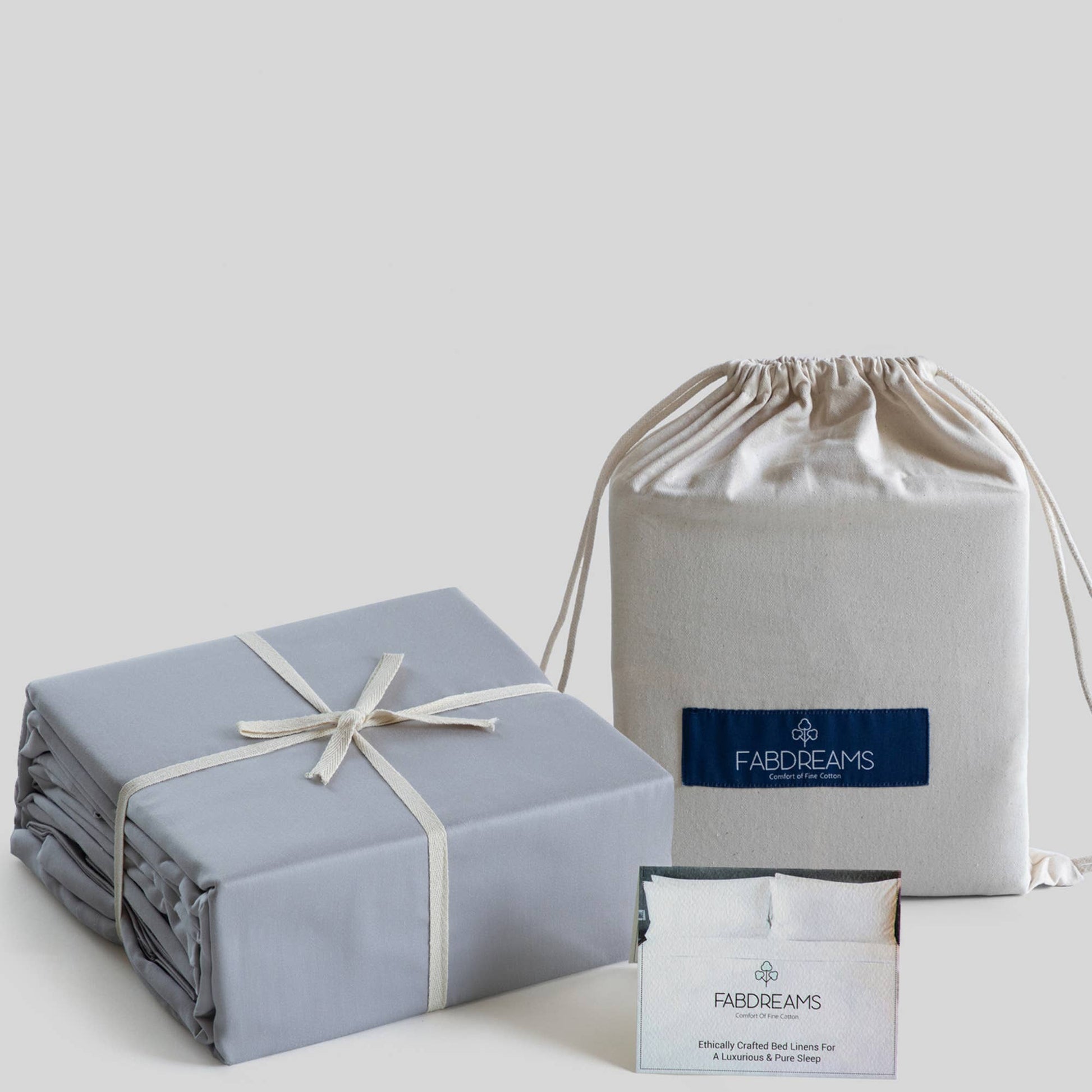 Fabdreams 300 Thread Count Organic Cotton Sheet Set