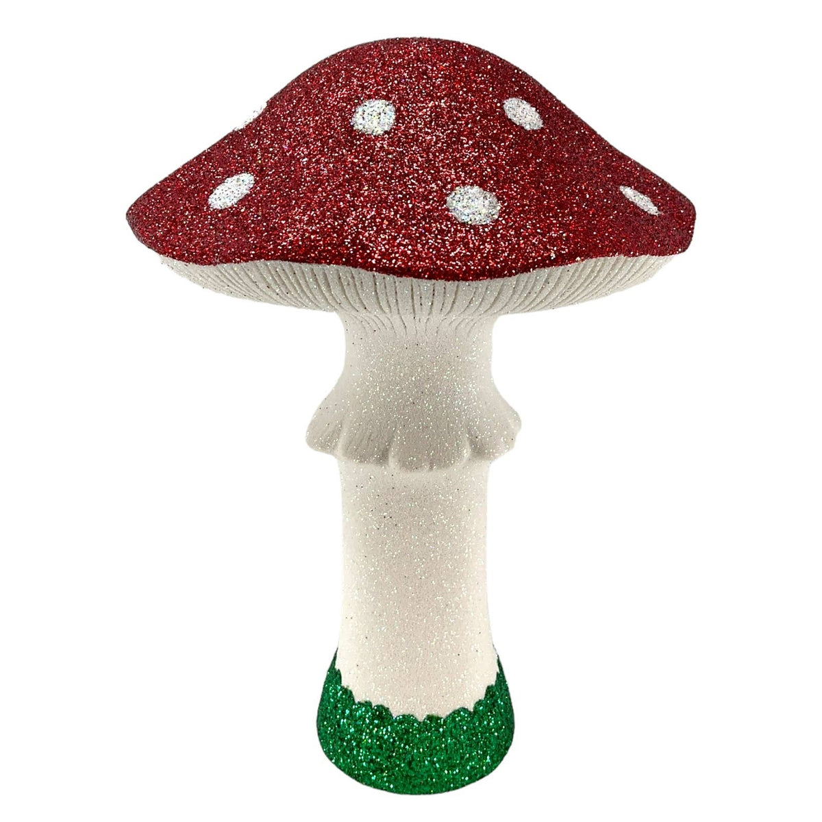 Ino Schaller Large Red and White Toadstool Mushroom Figurine