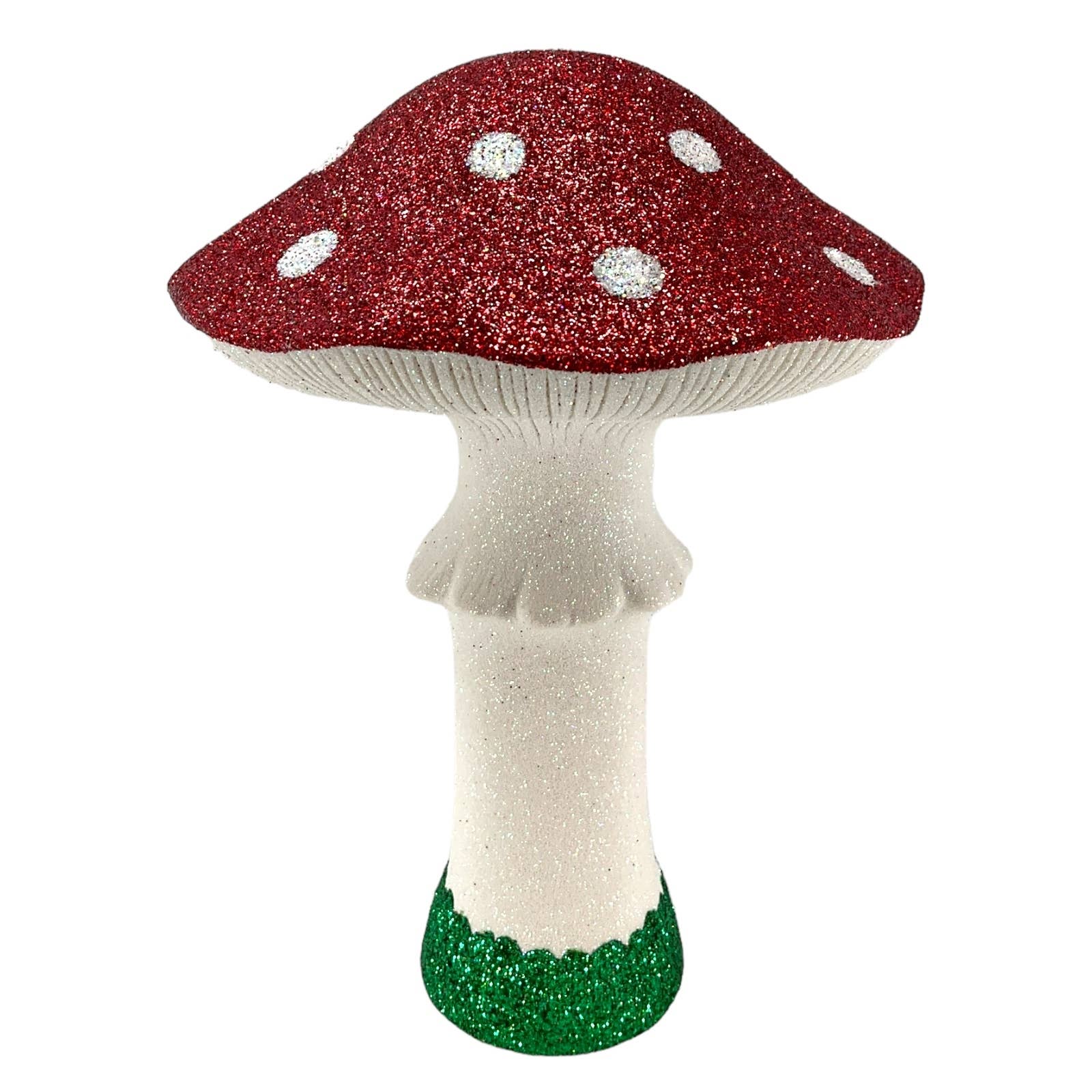 Ino Schaller Large Red and White Toadstool Mushroom Figurine