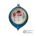 Schnee Person 3.25 in Tear Drop-Exclusive Christmas Ornament